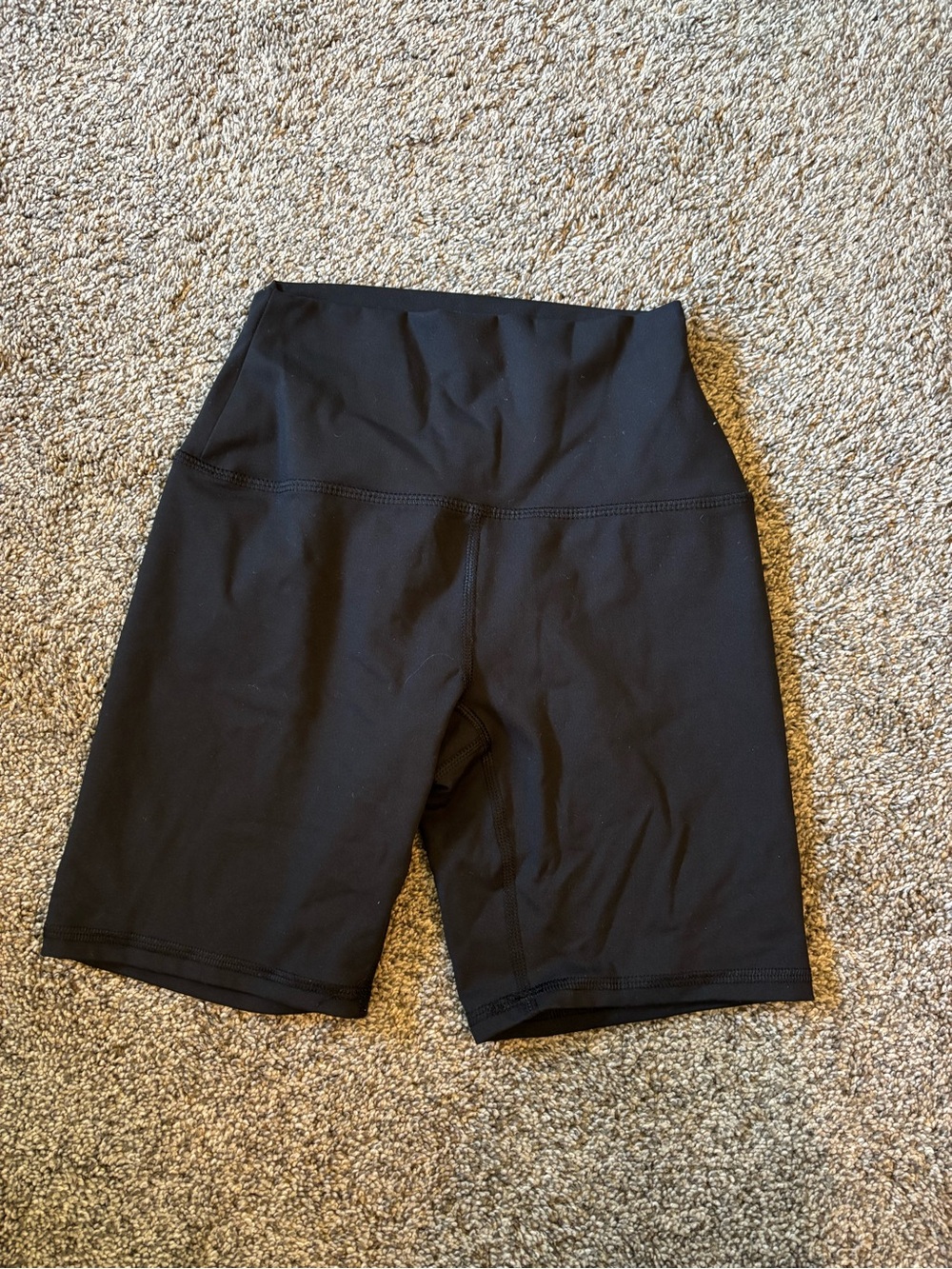 RBX Black High-Rise Bike Shorts